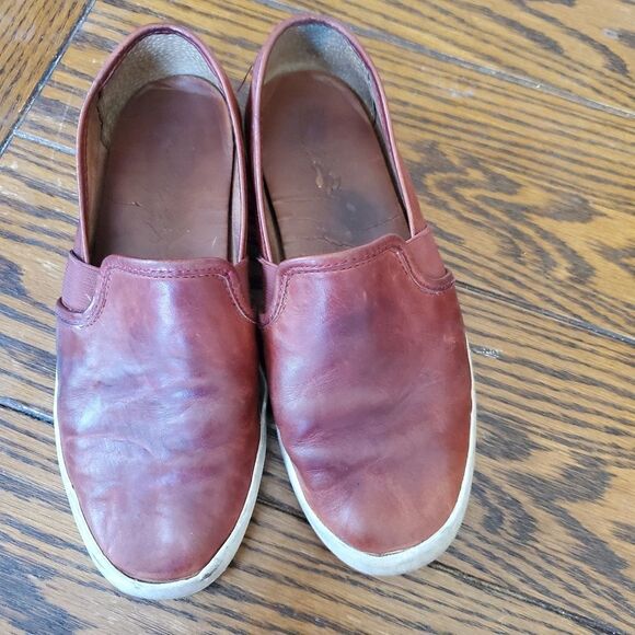Frye Dylan brown slip on shoes size 7 - Picture 1 of 6